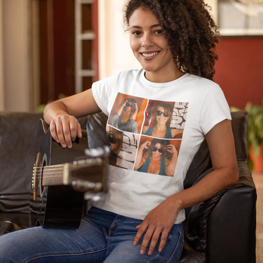 T-shirt avec 4 photos de Jenifer